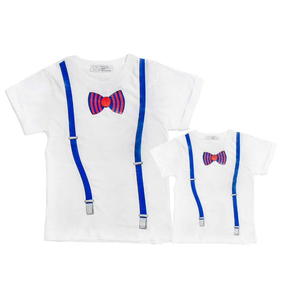 Maglietta da bambino con papillon