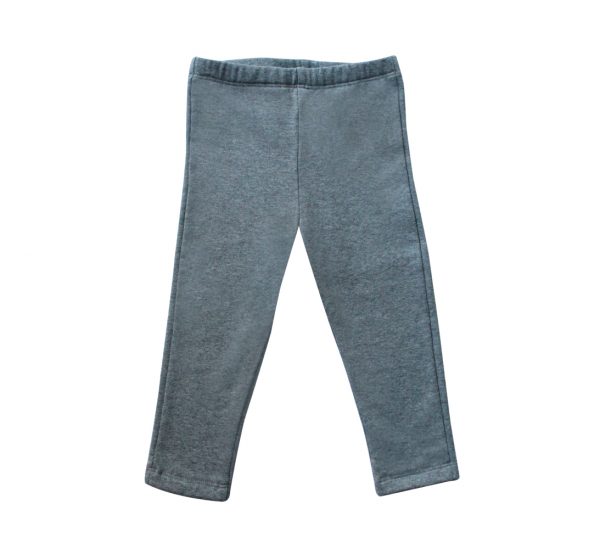 pantalone in felpa grigio da bambina