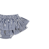 DETTAGLIO GONNA AMELIA RIGHE BLU
