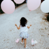 pagliaccetto Ioris in cotone bianco da bambina