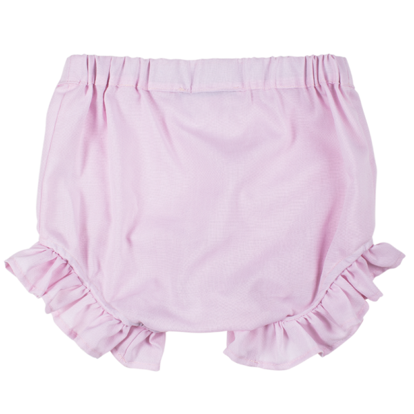 culotte lilla in cotone da bambina