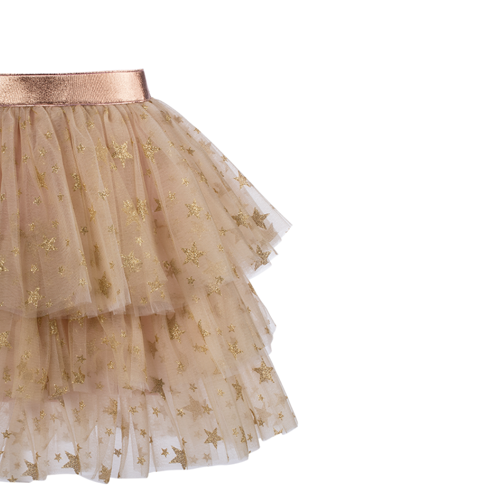 Gonna in tulle giallo midi / Gonna in tulle da damigella d'onore