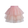 gonna Sofi da bambina in tulle rose sfumato