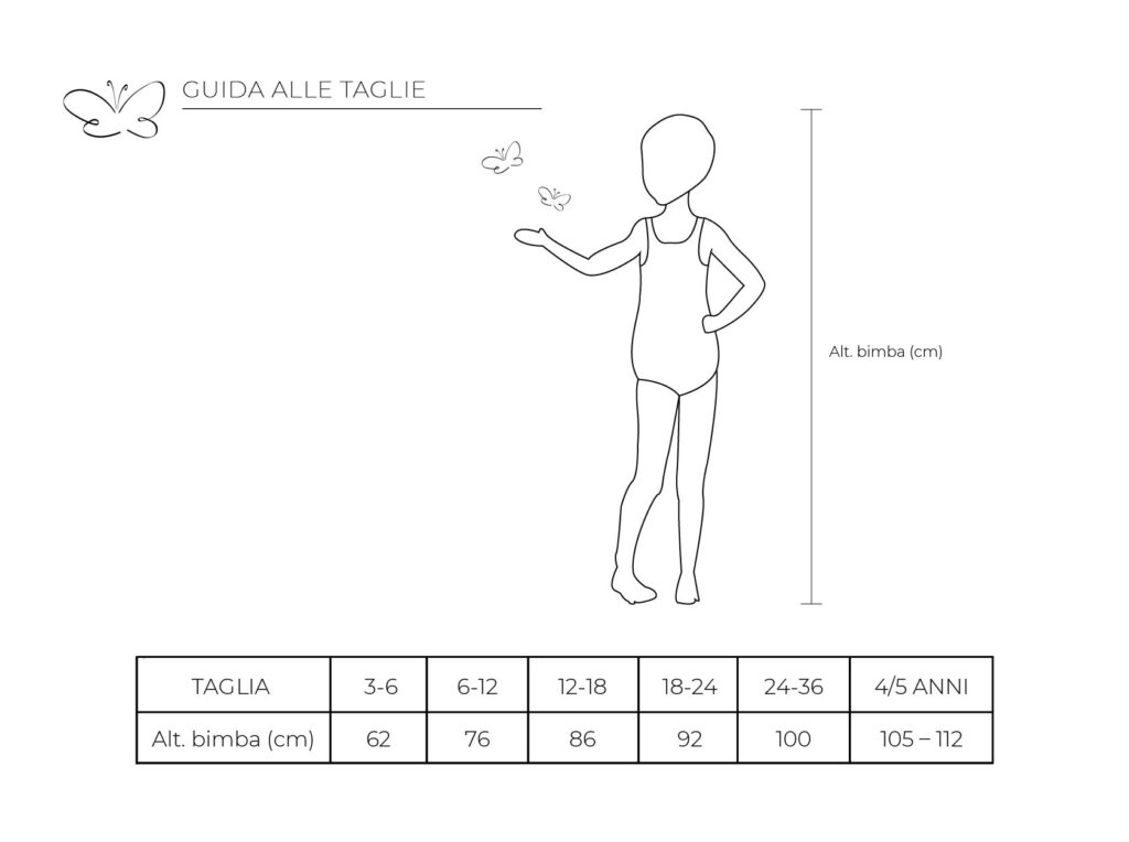 maglietta Alice bianca con farfalle