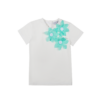 maglietta alice in cotone con fiori tiffany da bambina