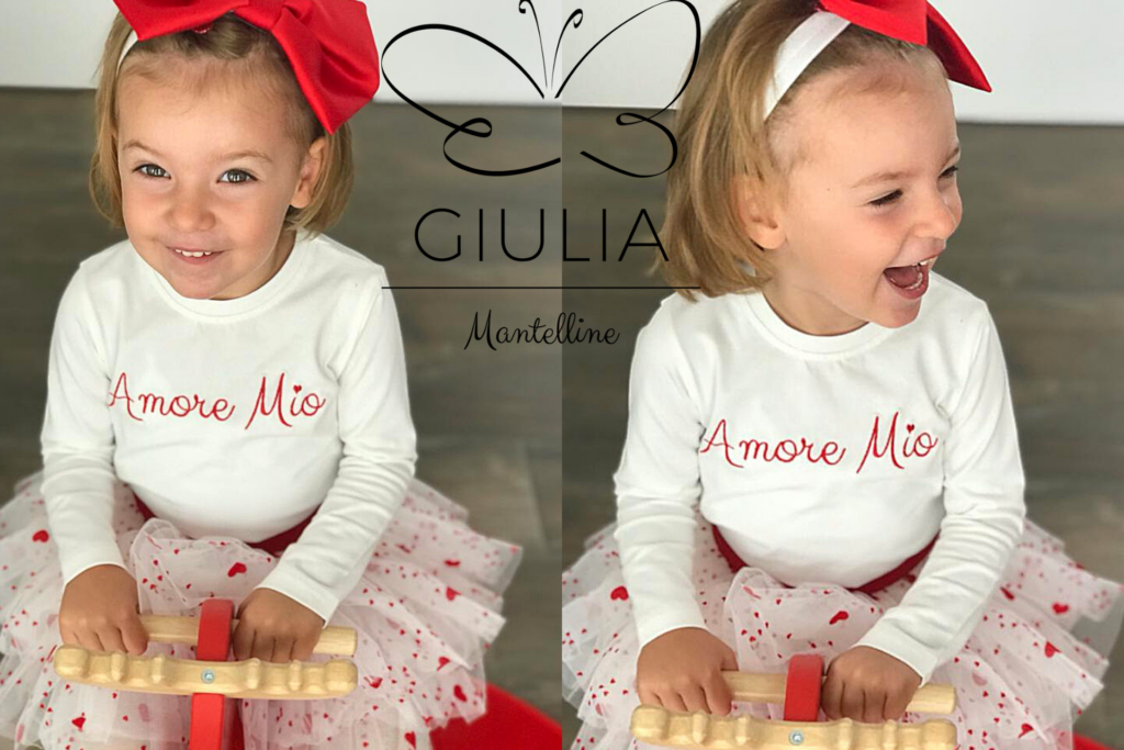 abbigliamento bambina finoa 5 anni a cuori amore mio