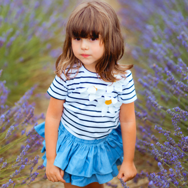 gonna in jeans Amelia da bambina