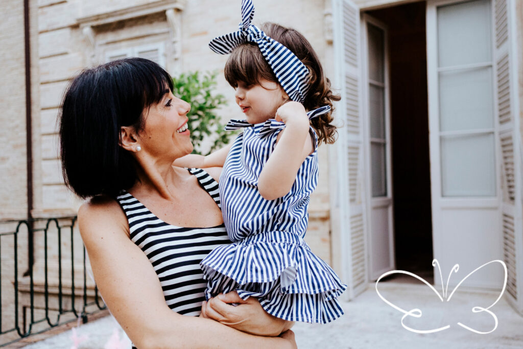 Mamma e figlia Giulia Mantelline