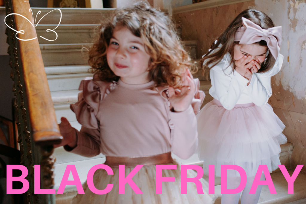 black friday collezione abbigliamento bambine giulia mantelline