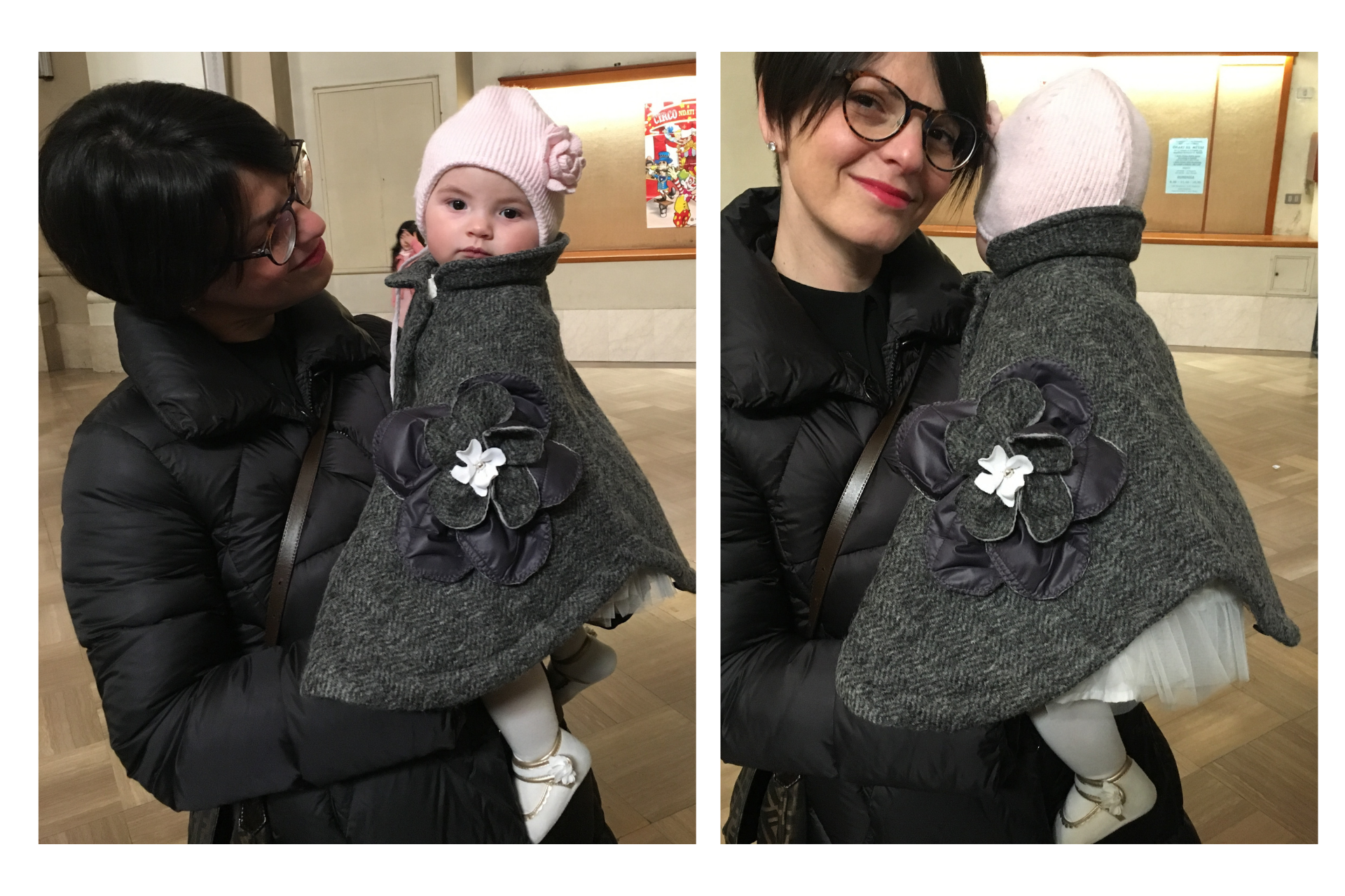 Mantellina bambina per battesimi e cerimonie