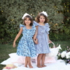 abito elegante e leggero a righe