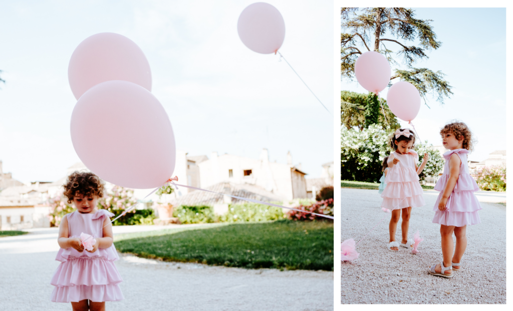 Abito Beatrice per bambine firmato Giulia Mantelline