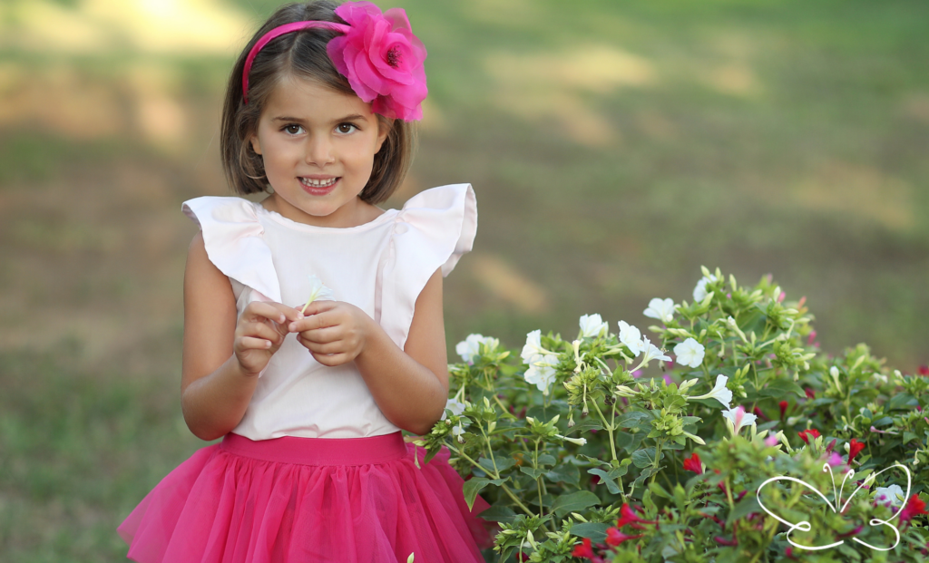 abbigliamento rosa per bambine firmato giulia mantelline